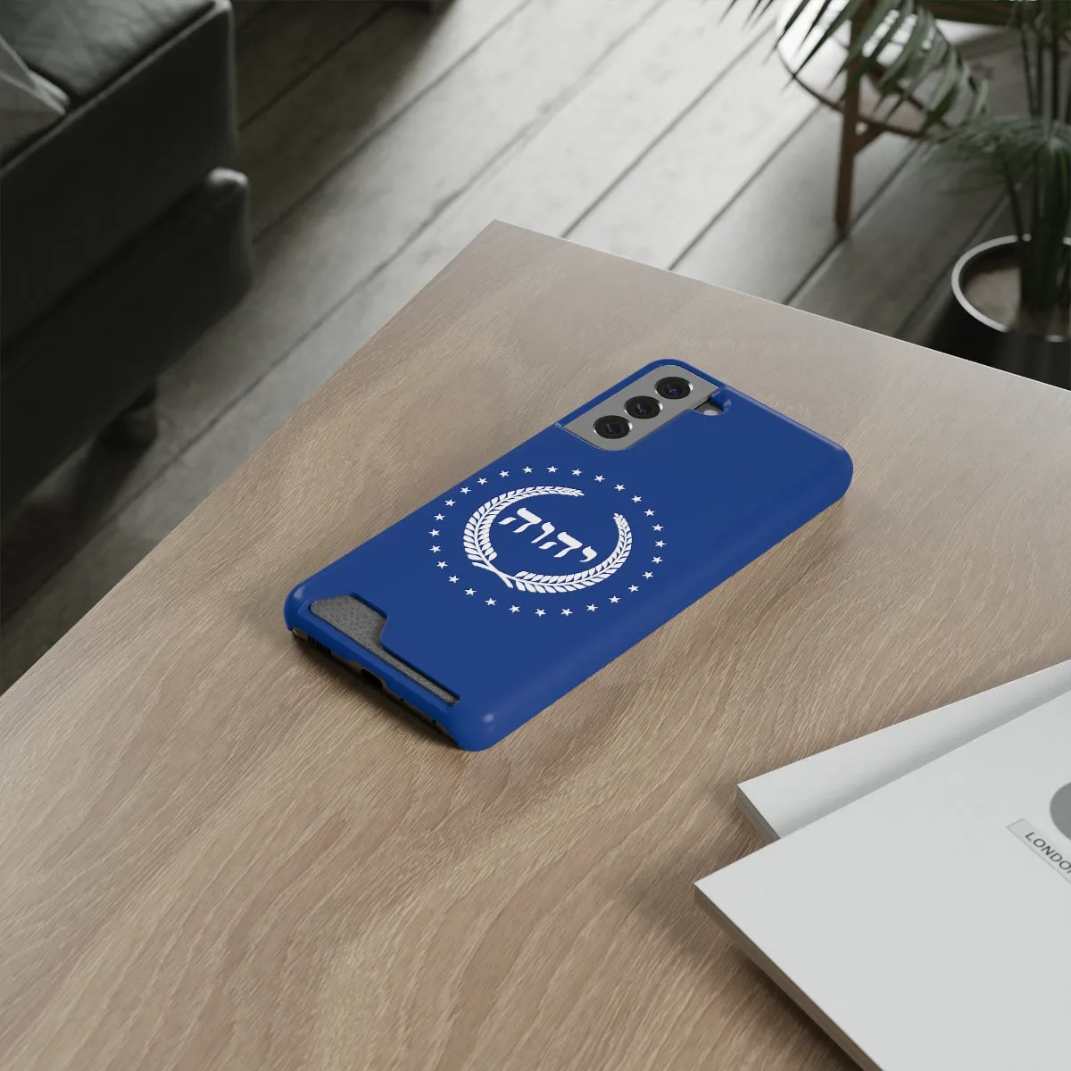TKOY (Official) Phone Case With Card Holder (Blue)