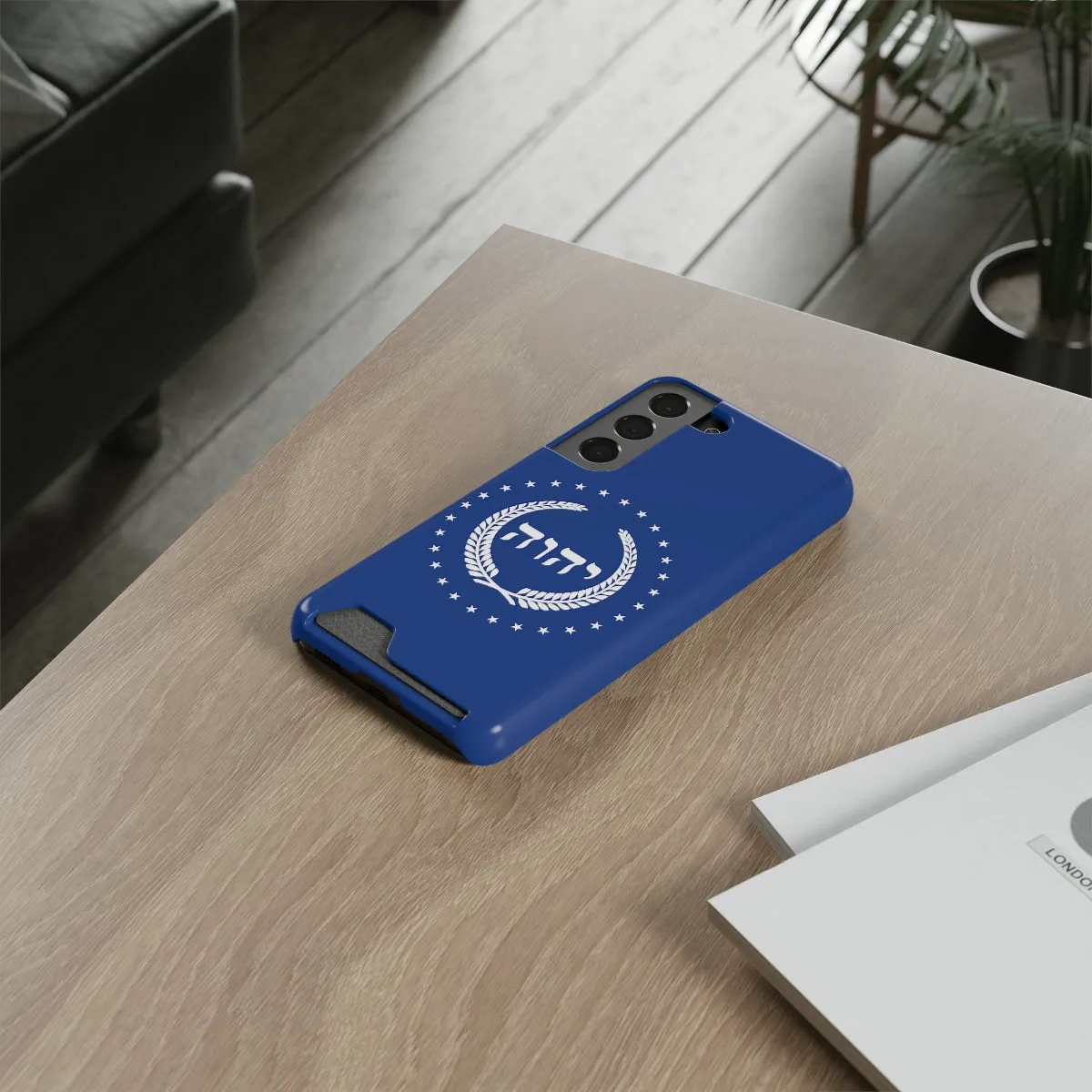 TKOY (Official) Phone Case With Card Holder (Blue)