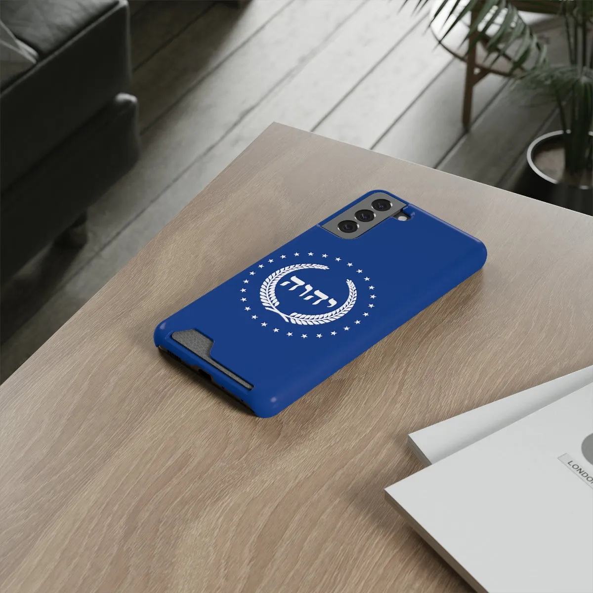 TKOY (Official) Phone Case With Card Holder (Blue)