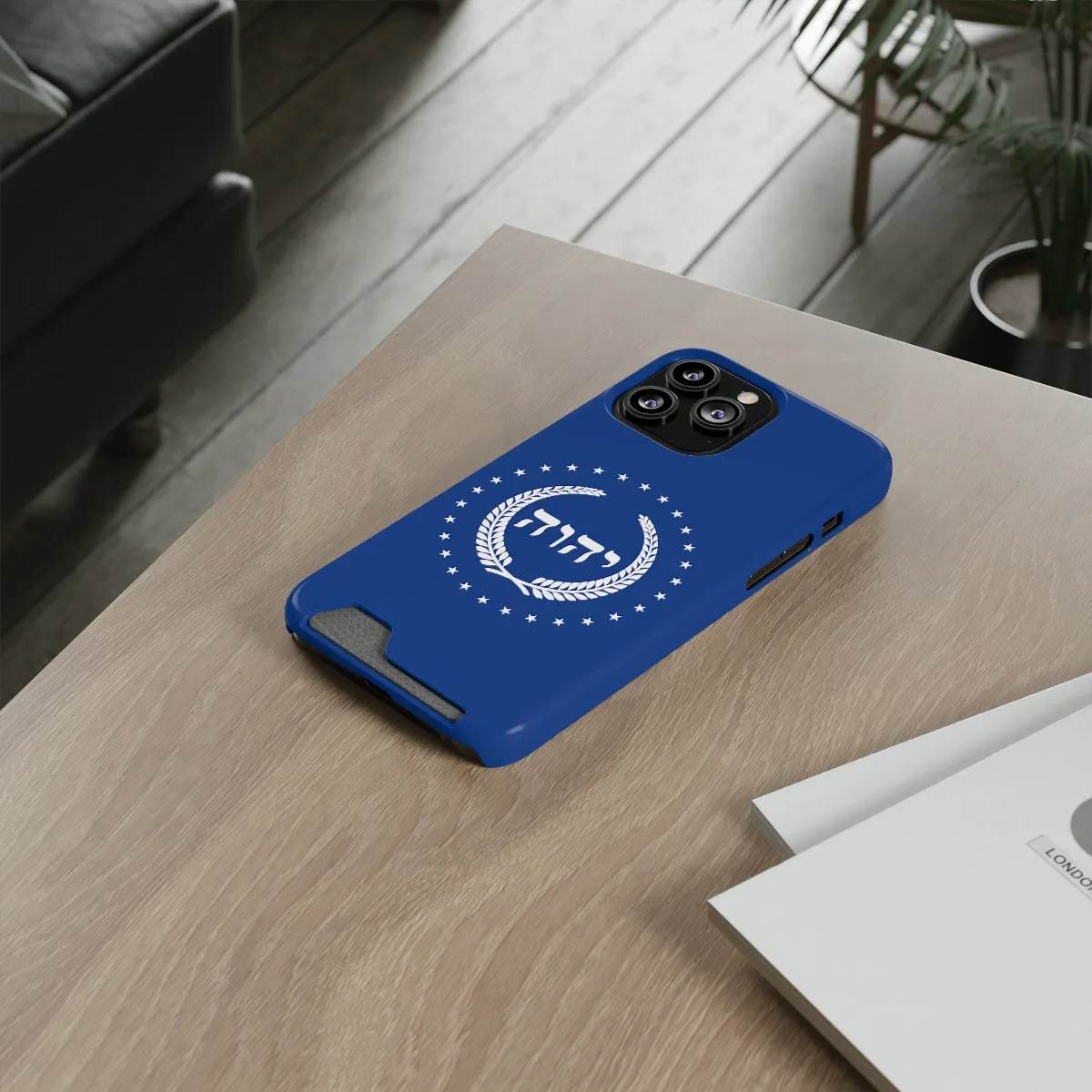 TKOY (Official) Phone Case With Card Holder (Blue)