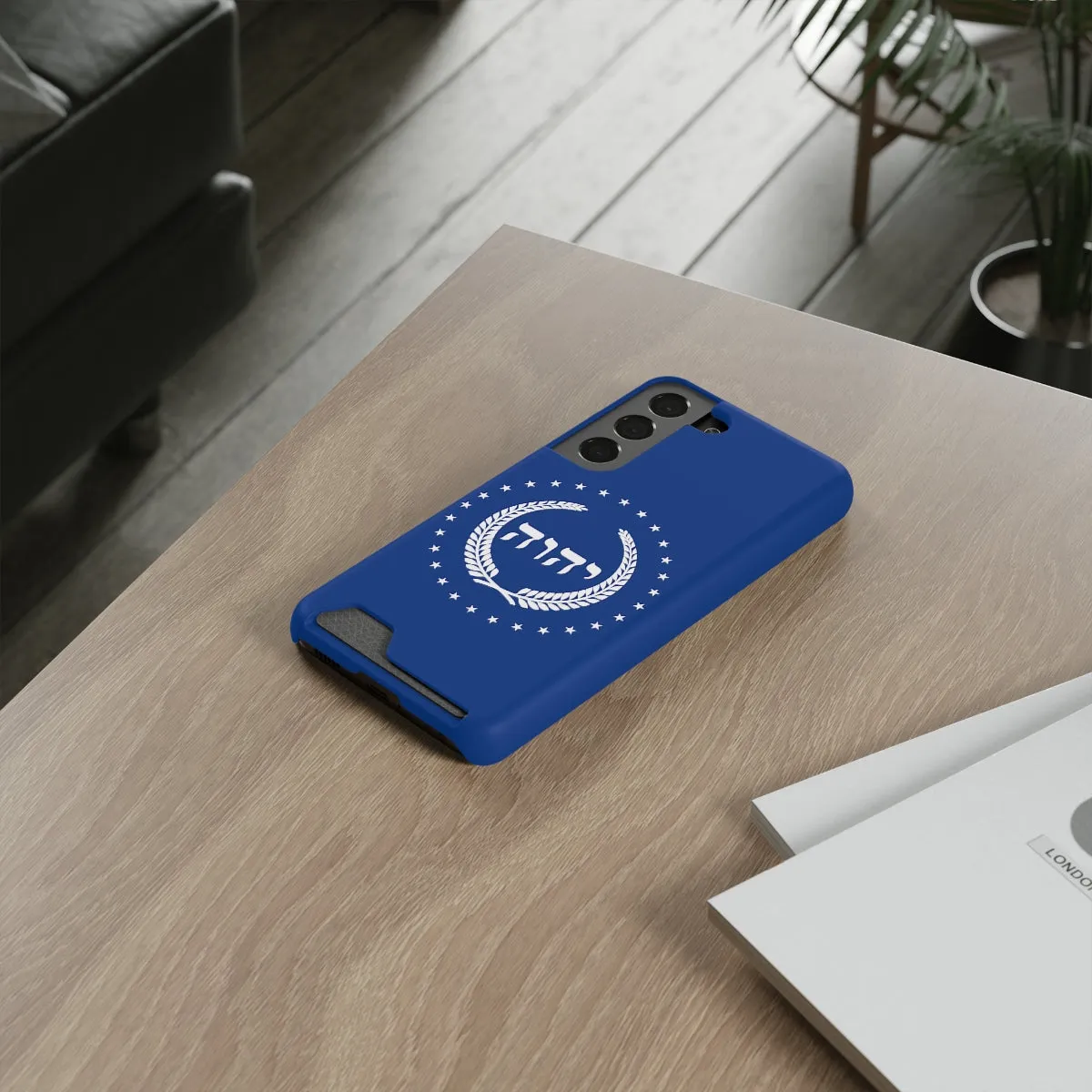 TKOY (Official) Phone Case With Card Holder (Blue)