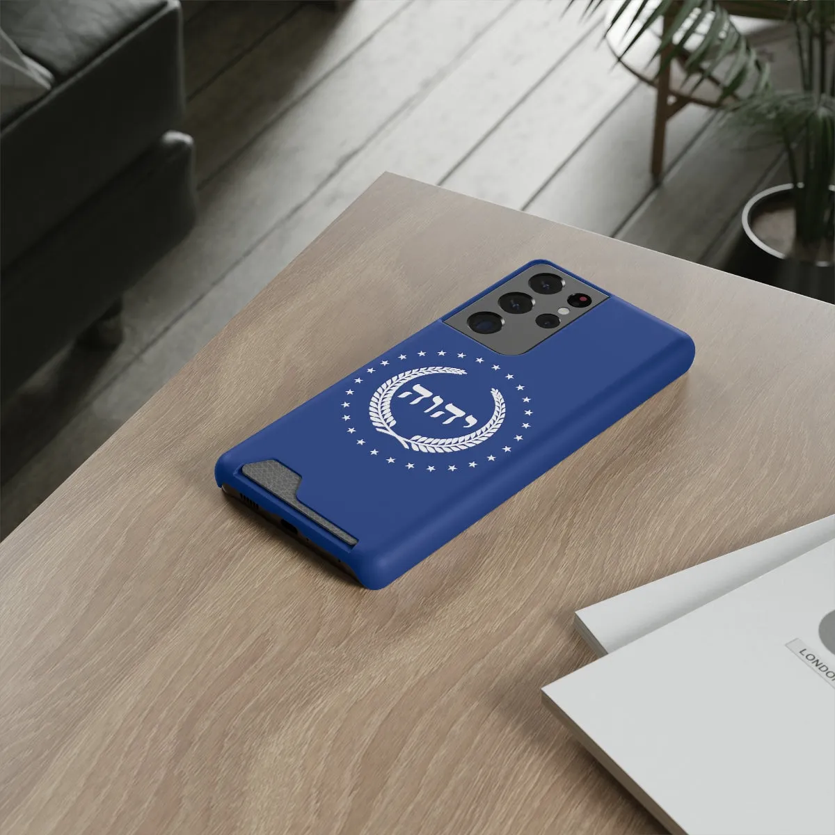 TKOY (Official) Phone Case With Card Holder (Blue)