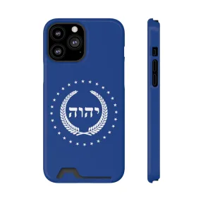 TKOY (Official) Phone Case With Card Holder (Blue)