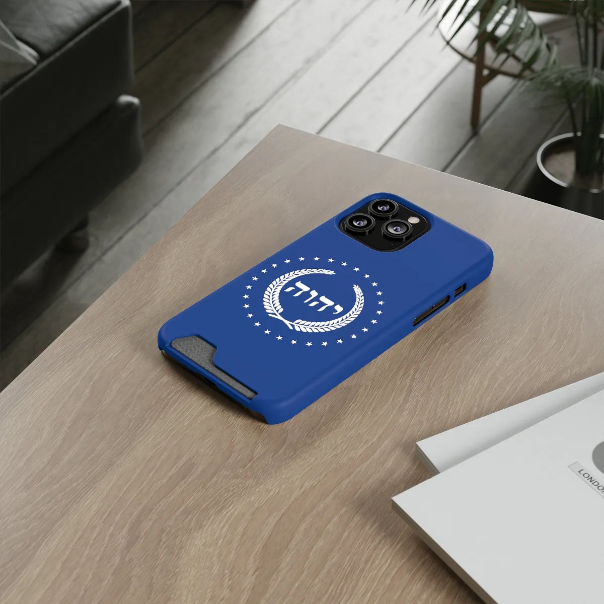 TKOY (Official) Phone Case With Card Holder (Blue)