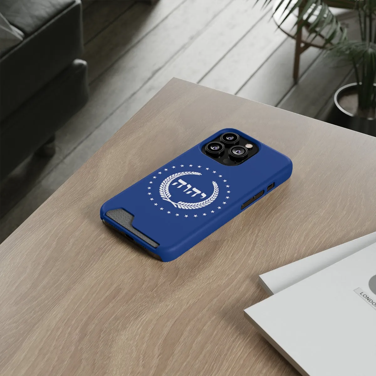 TKOY (Official) Phone Case With Card Holder (Blue)