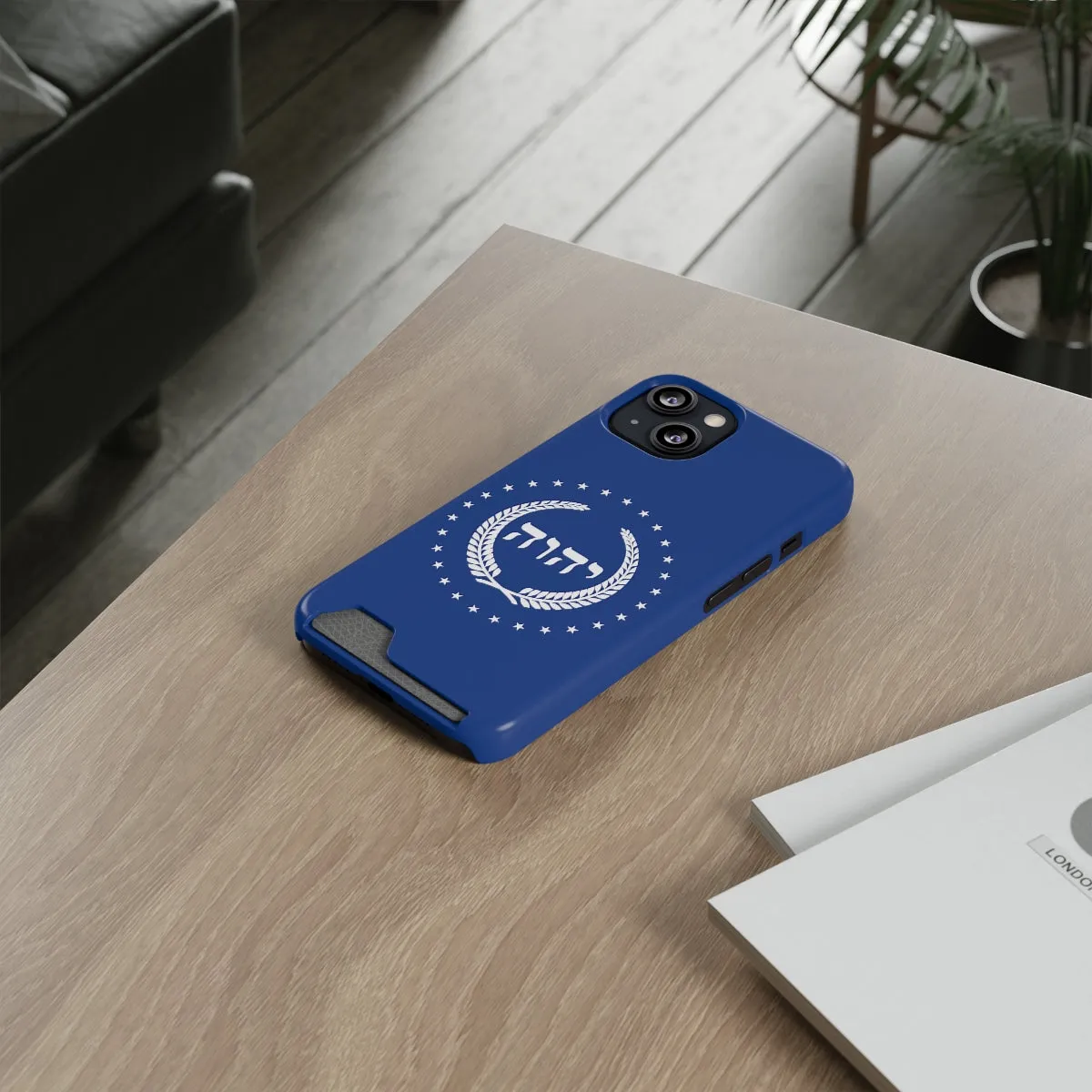 TKOY (Official) Phone Case With Card Holder (Blue)