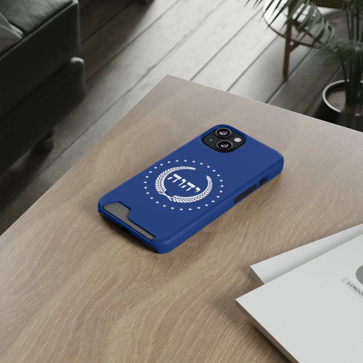 TKOY (Official) Phone Case With Card Holder (Blue)