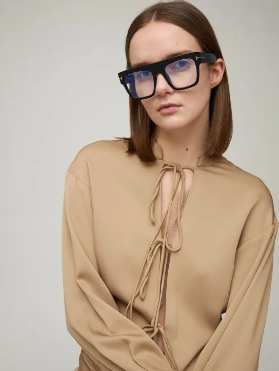 Tom Ford   Renee squared acetate eyeglasses 