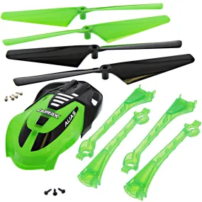 Traxxas LaTrax Alias Quadcopter Green Conversion Kit w/Canopy & 4 Blades & Lenses