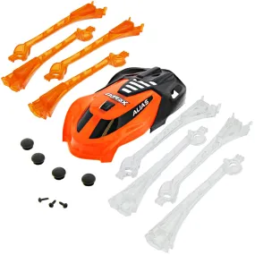 Traxxas LaTrax Alias Quadcopter Orange & Black Canopy & LED Lens with Feet & Screws