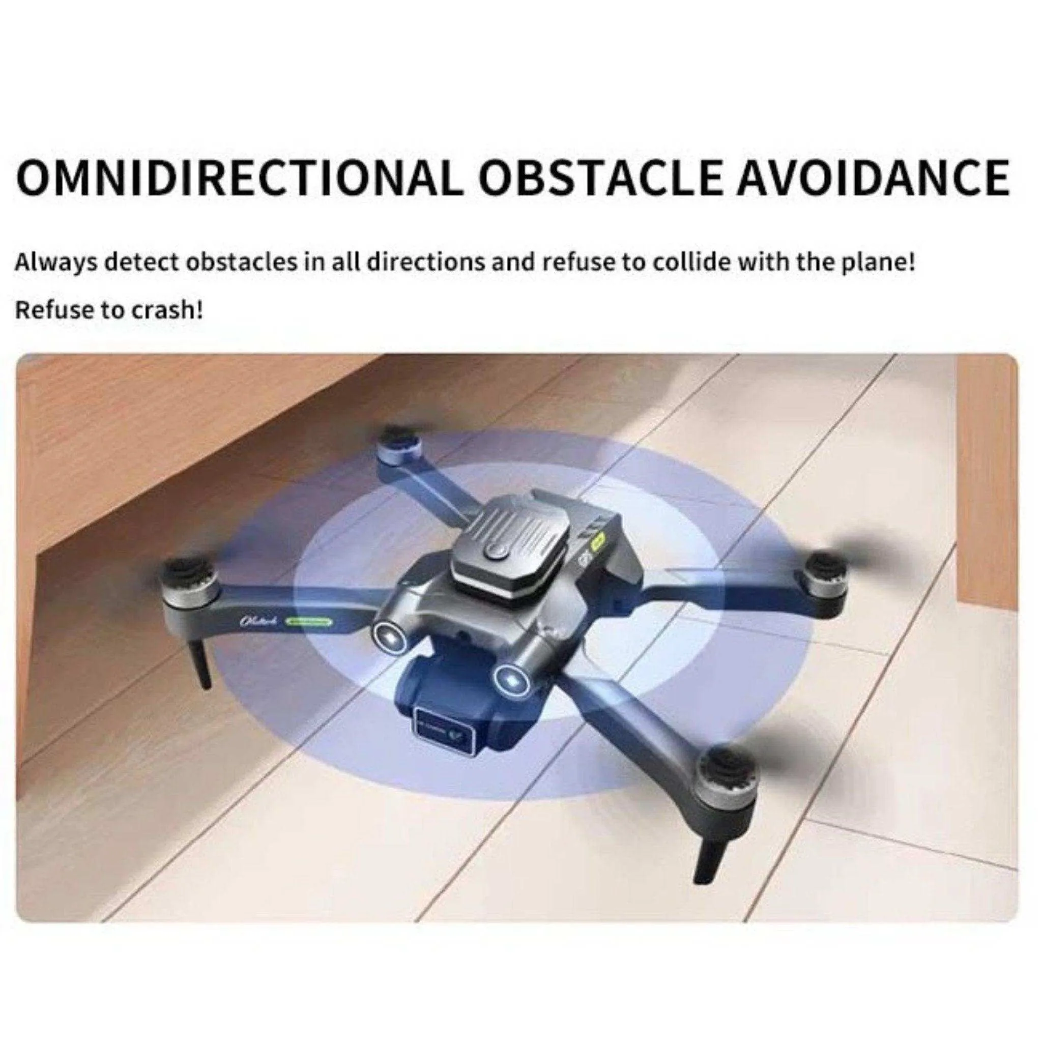 TUTT H25 4K HD GPS Mini Drone for Foldable RC Quadcopter, 5G Transmission 20 Flight Time, Brushless Motor, Auto return, Follow & Orbit & Pointway Intelligence 3D Flip Modes 2* Batt