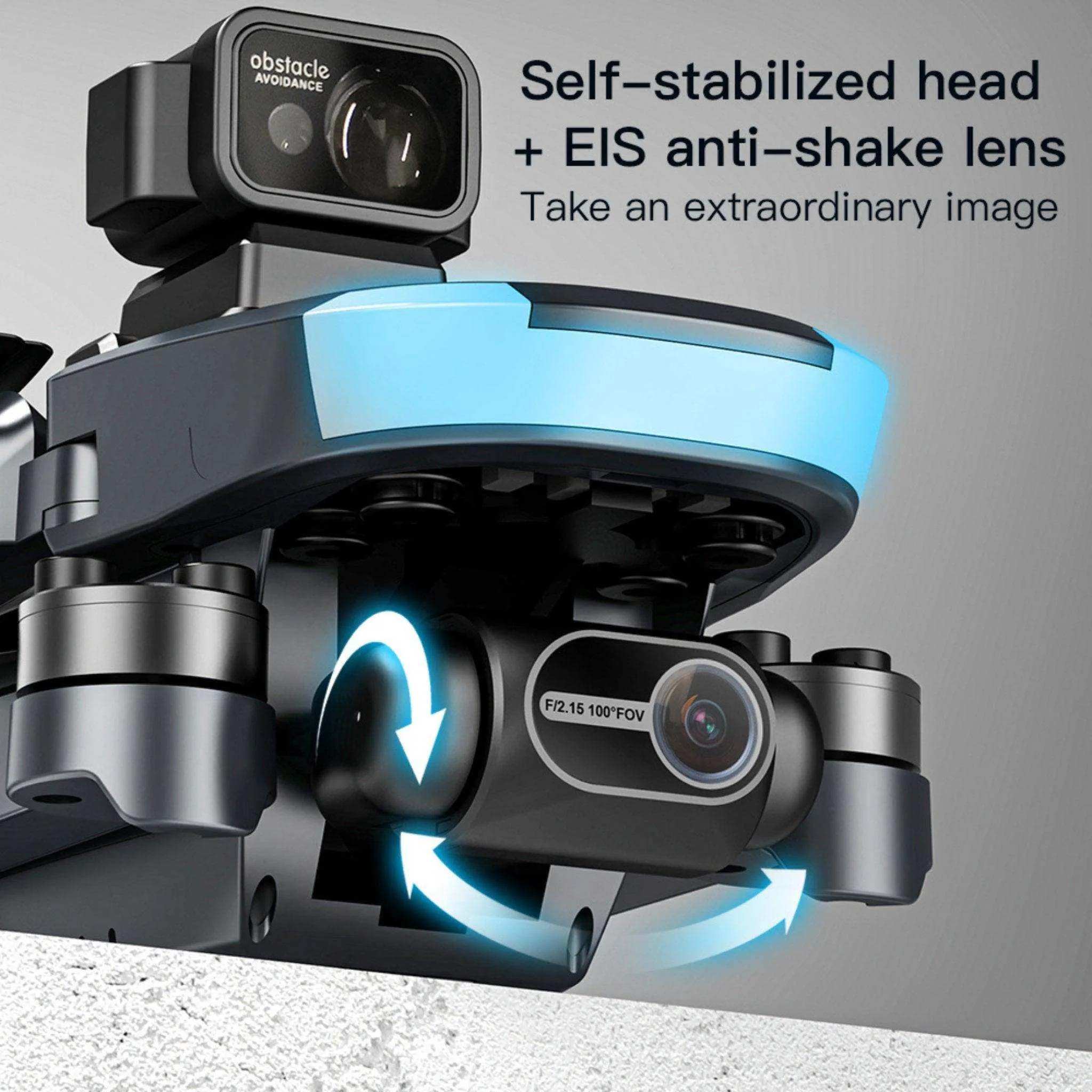 TUTT KF110 Professional 5G MINI Drone Dual 4K Cameras Optical Flow Mechanical   EIS Stabilization 226g Brushless Motor Laser Obstacle Avoidance Follow/Orbit/Waypoint Modes 2* Batteries