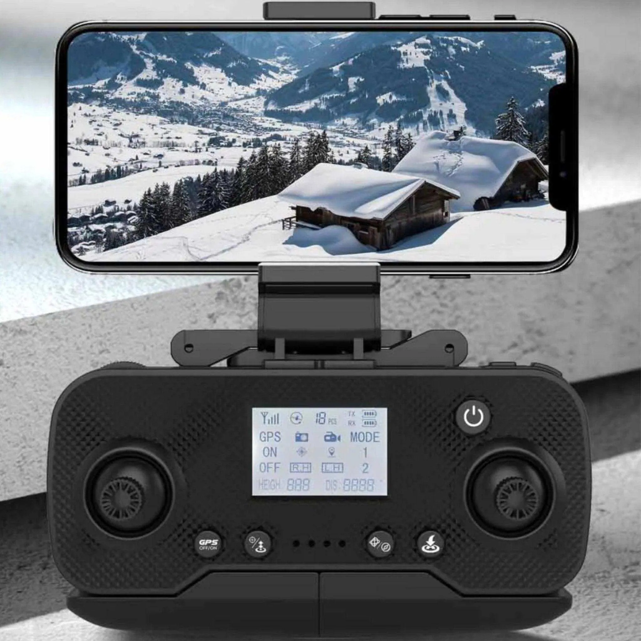 TUTT KF110 Professional 5G MINI Drone Dual 4K Cameras Optical Flow Mechanical   EIS Stabilization 226g Brushless Motor Laser Obstacle Avoidance Follow/Orbit/Waypoint Modes 2* Batteries