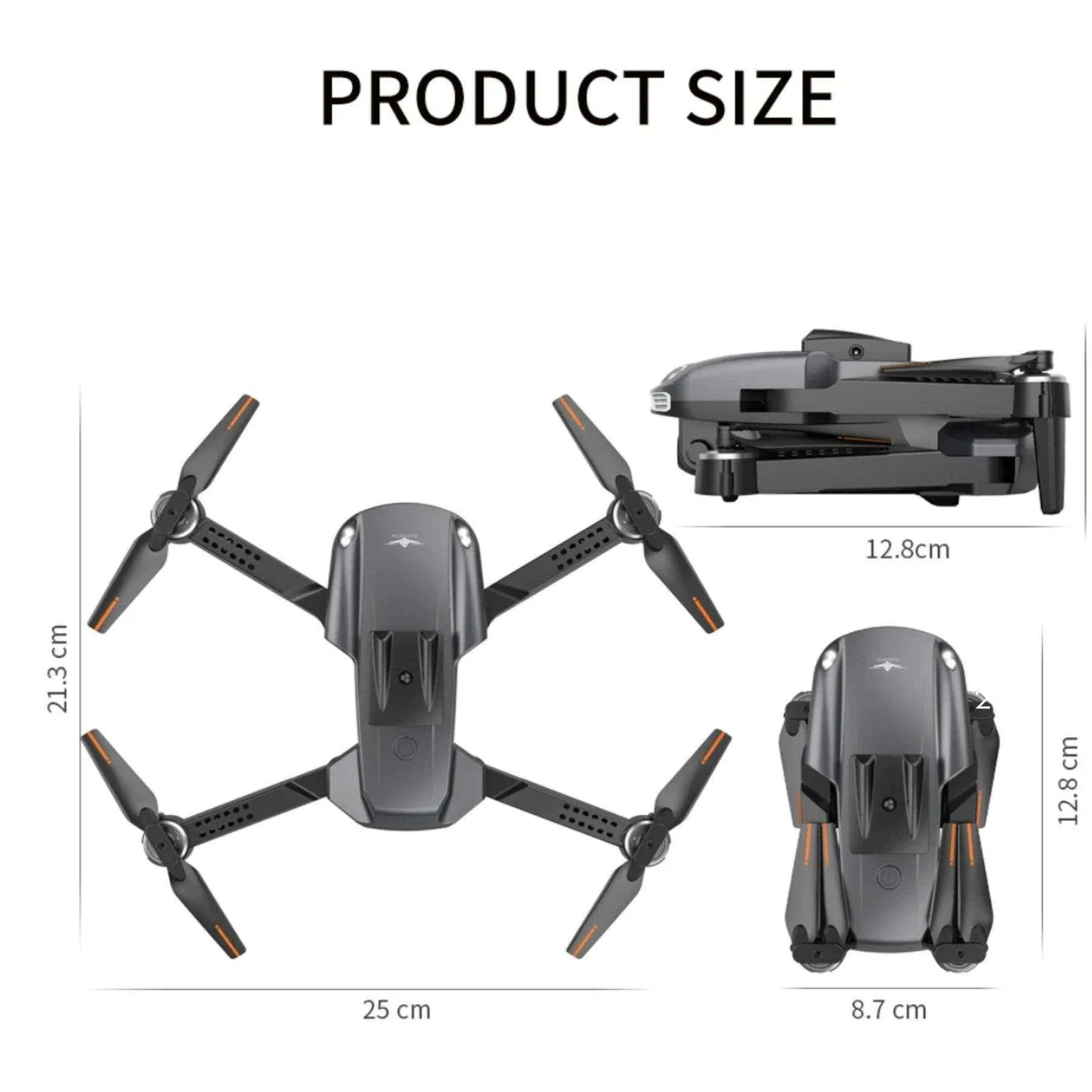 TUTT KF616 4K HD RC Dual Camera Mini Drone 360° Infrared Obstacle Avoidance Photography Quadcopter Drone 2 Batteries