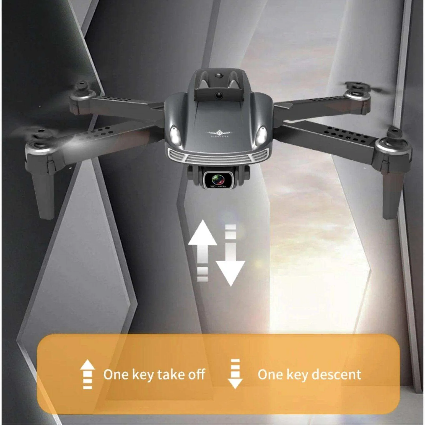 TUTT KF616 4K HD RC Dual Camera Mini Drone 360° Infrared Obstacle Avoidance Photography Quadcopter Drone 2 Batteries