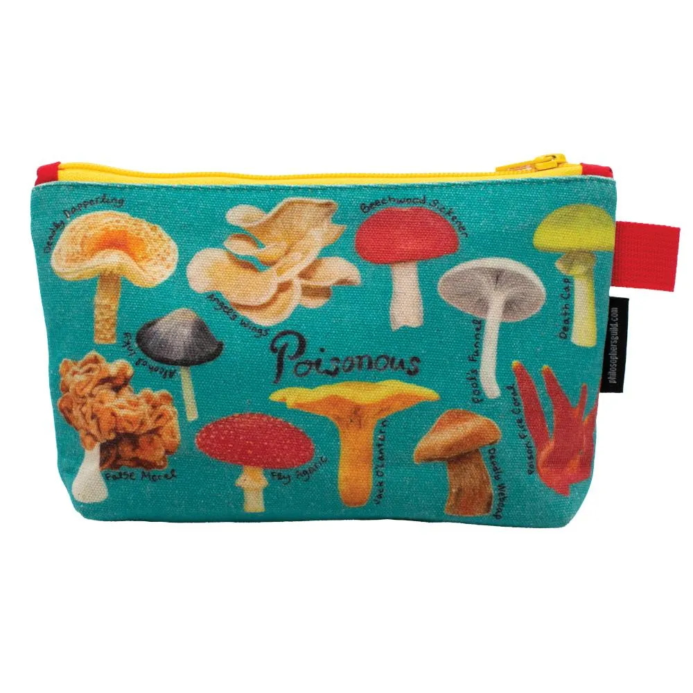 Unemployed Philosophers Guild Zipper Pouch - Mushrooms