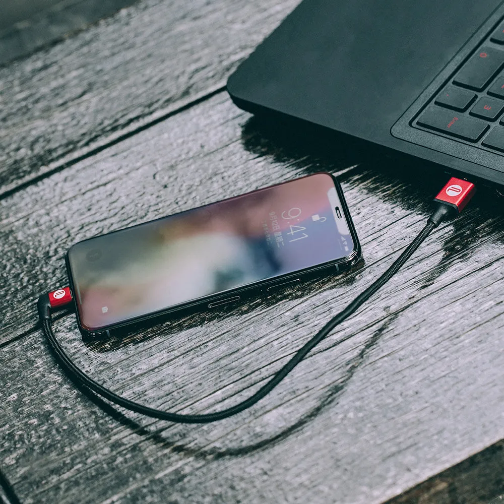 USB A - Lightning Cable 35cm