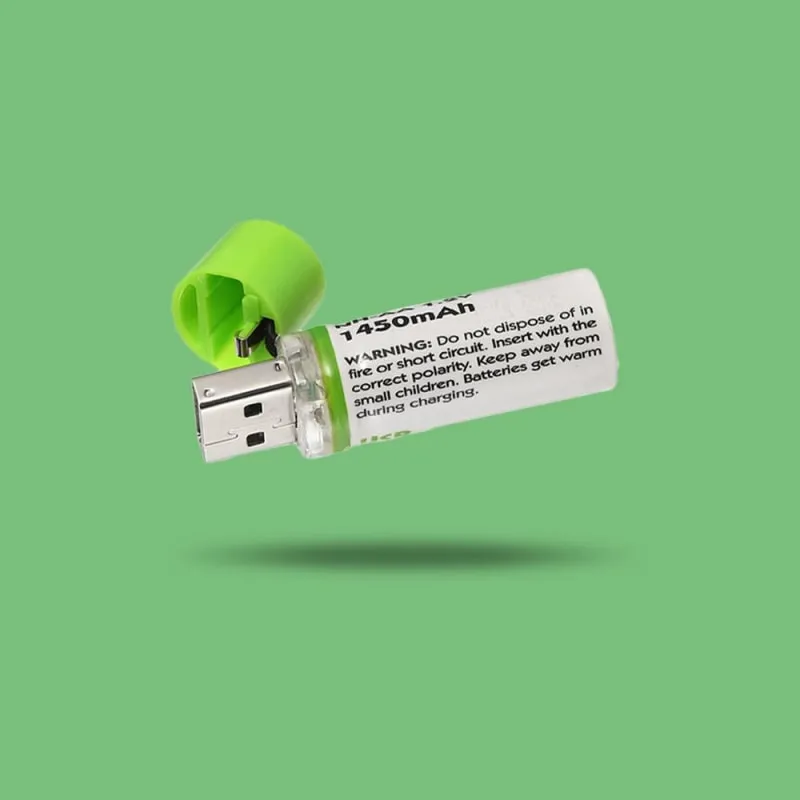 USB Rechargeable AA Batteries