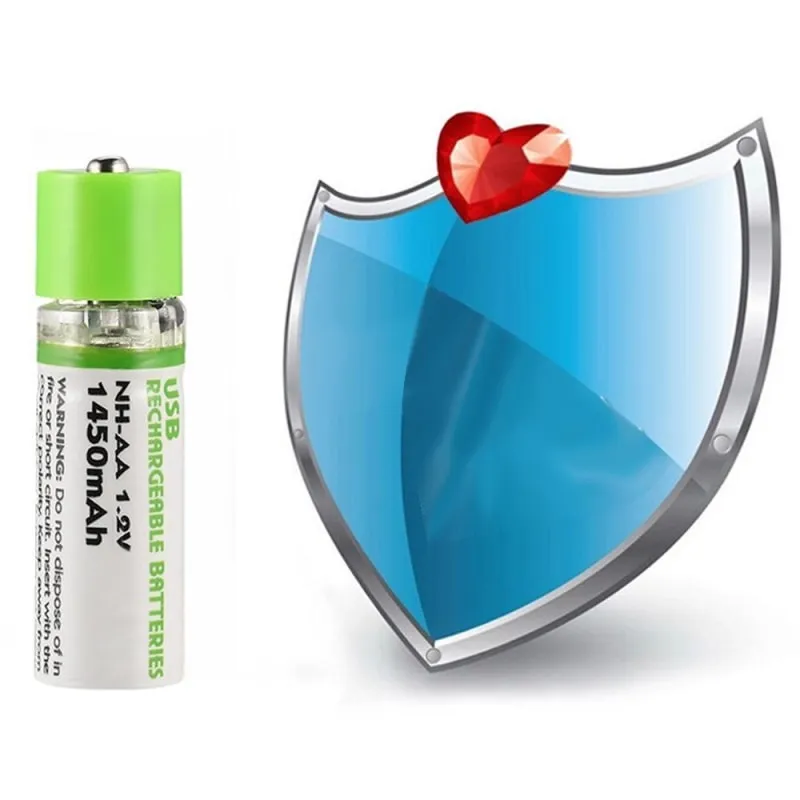 USB Rechargeable AA Batteries