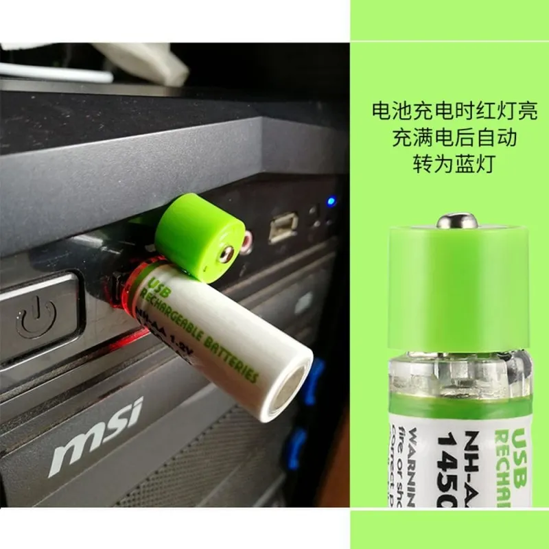 USB Rechargeable AA Batteries