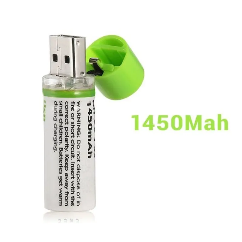 USB Rechargeable AA Batteries