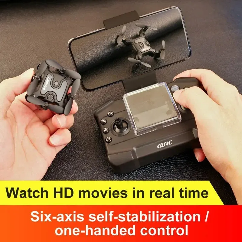 V2 Mini Drone 4K 1080P HD Camera WiFi Fpv Air Pressure Altitude Hold