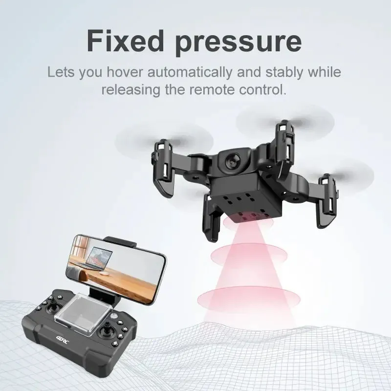 V2 Mini Drone 4K 1080P HD Camera WiFi Fpv Air Pressure Altitude Hold