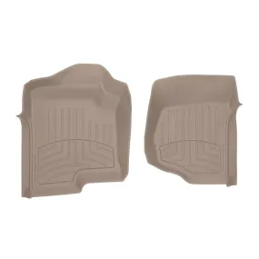 WeatherTech FloorLiners - Front - Tan - GM Fullsize SUV 2007-14