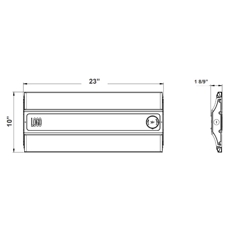 Westgate LLHC-165 220W LED Adjustable Compact Linear Highbay, Multi CCT & Power