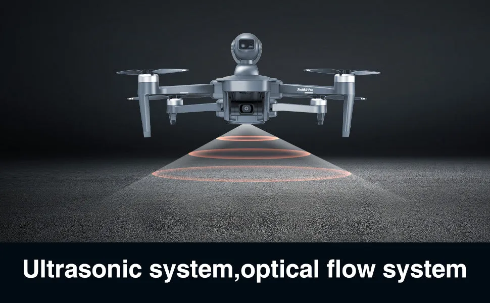 X Pro Razor X Falcon 4K Drone with Camera for Adults - 3-Axis Gimbal Professional Drones with Obstacle Avoidance - GPS Auto Return and Follow Mode - Long Flight Time - Remote ID FAA Compliance