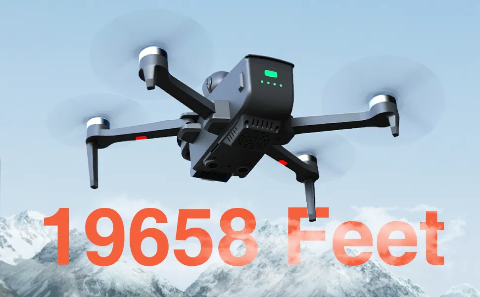 X Pro Razor X Falcon 4K Drone with Camera for Adults - 3-Axis Gimbal Professional Drones with Obstacle Avoidance - GPS Auto Return and Follow Mode - Long Flight Time - Remote ID FAA Compliance