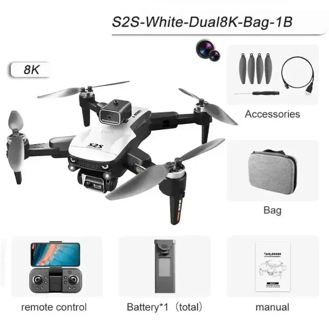 Xiaomi MIJIA S2S Mini Drone 8K HD w/Camera