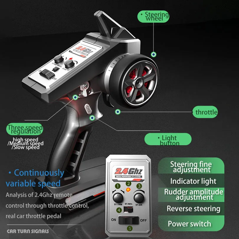 ZLL SG918 4WD RC Car Brushless 70km/h High Speed 1∶16 Full Scale Drift Car