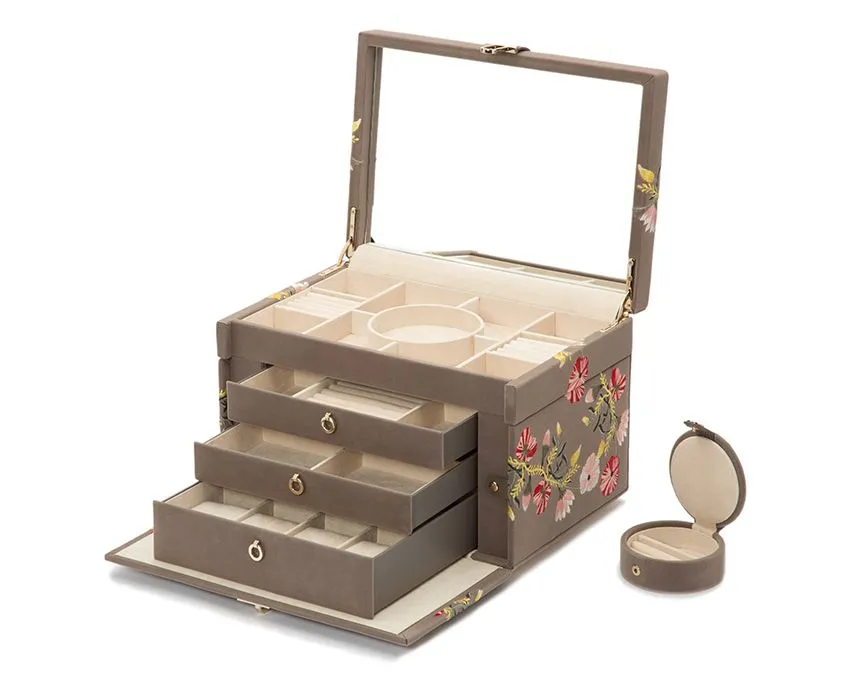 Zoe Large Jewelry Box (Mink)
